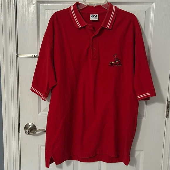 St. Louis Cardinals Red Polo Size XL - Picture 1 of 5